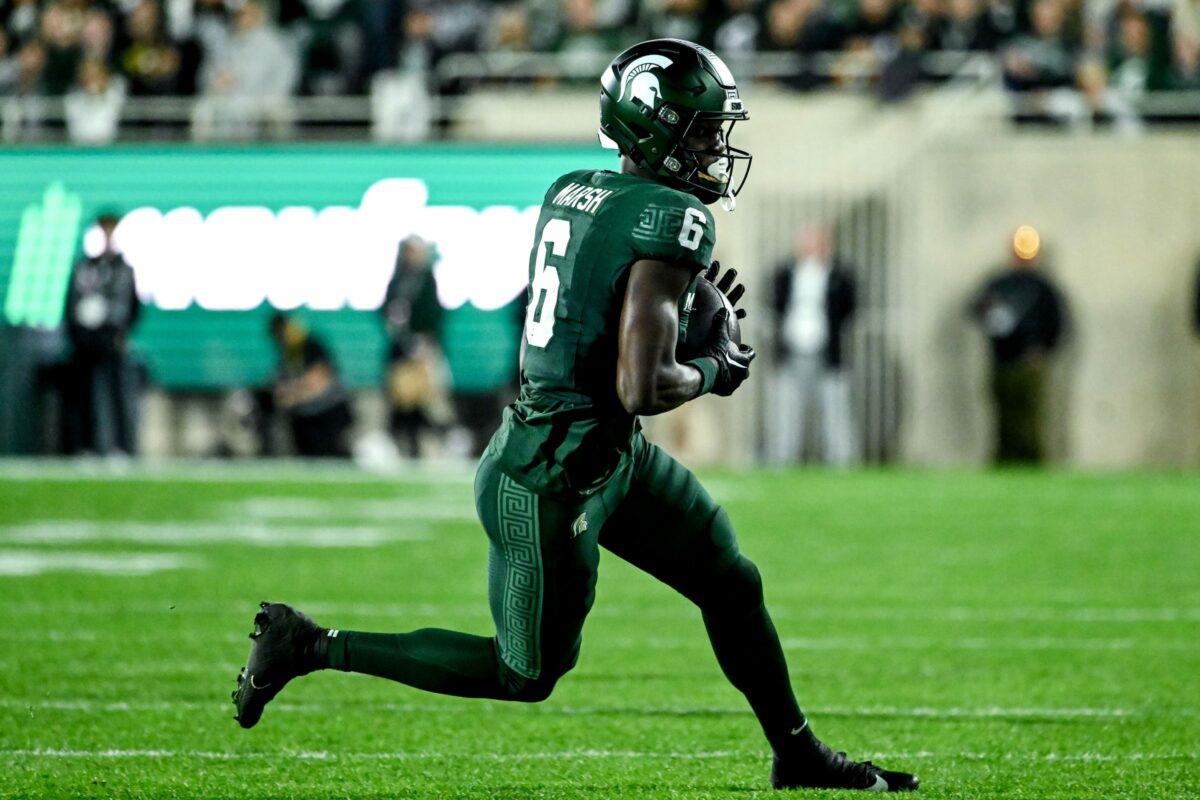 Nick Marsh breaks MSU freshman receptions record