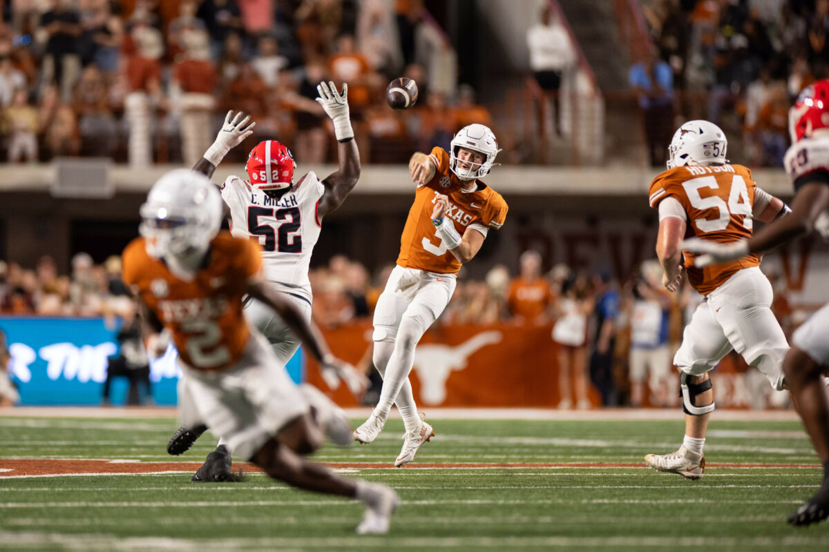 First look SEC Championship Game: Georgia vs. Texas odds and lines