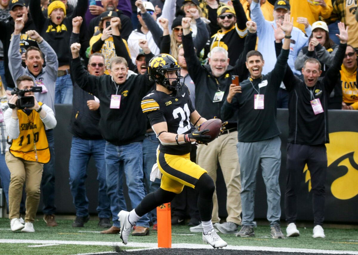 Iowa’s Kaden Wetjen named Big Ten Rodgers-Dwight Return Specialist of the Year