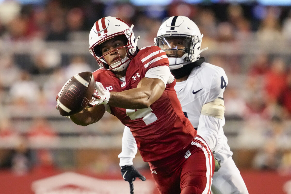 Wisconsin loses another projected starting wide receiver to the transfer portal