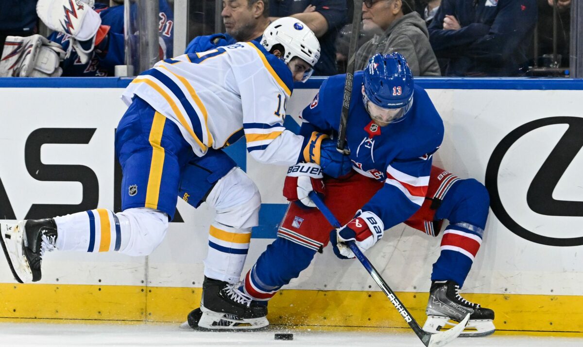 NY Rangers at Buffalo Sabres odds, picks and predictions