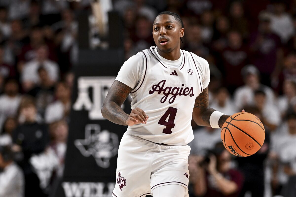 Point guard Wade Taylor IV is 14 points away from another Texas A&M basketball milestone