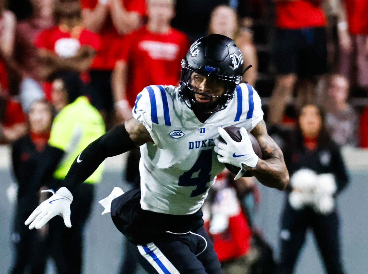 Duke wide receiver named semifinalist for Comeback Player of the Year Award