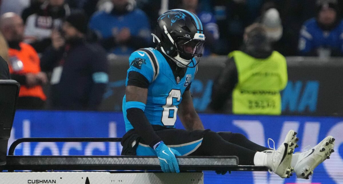 Panthers HC Dave Canales provides injury update on RB Miles Sanders