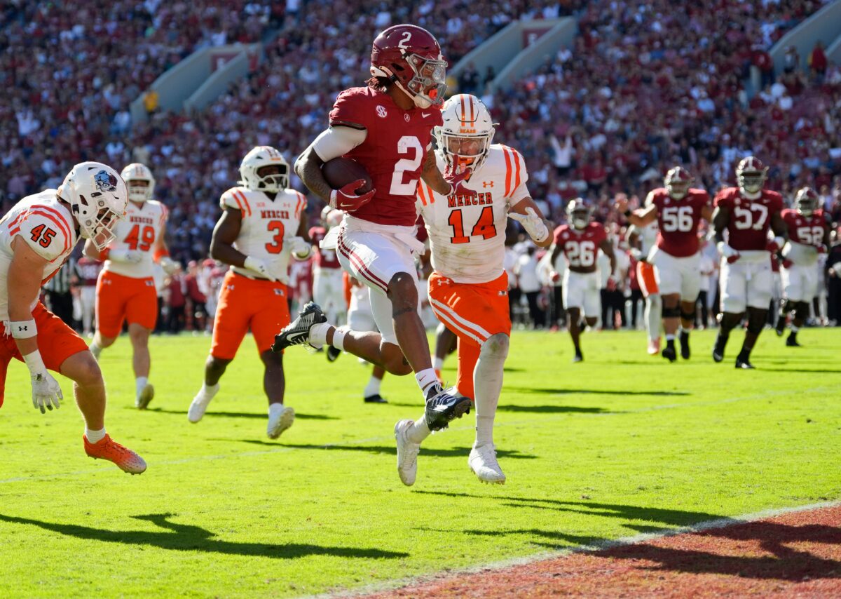 Alabama WR Ryan Williams a finalist for Shaun Alexander Freshman of the Year Award