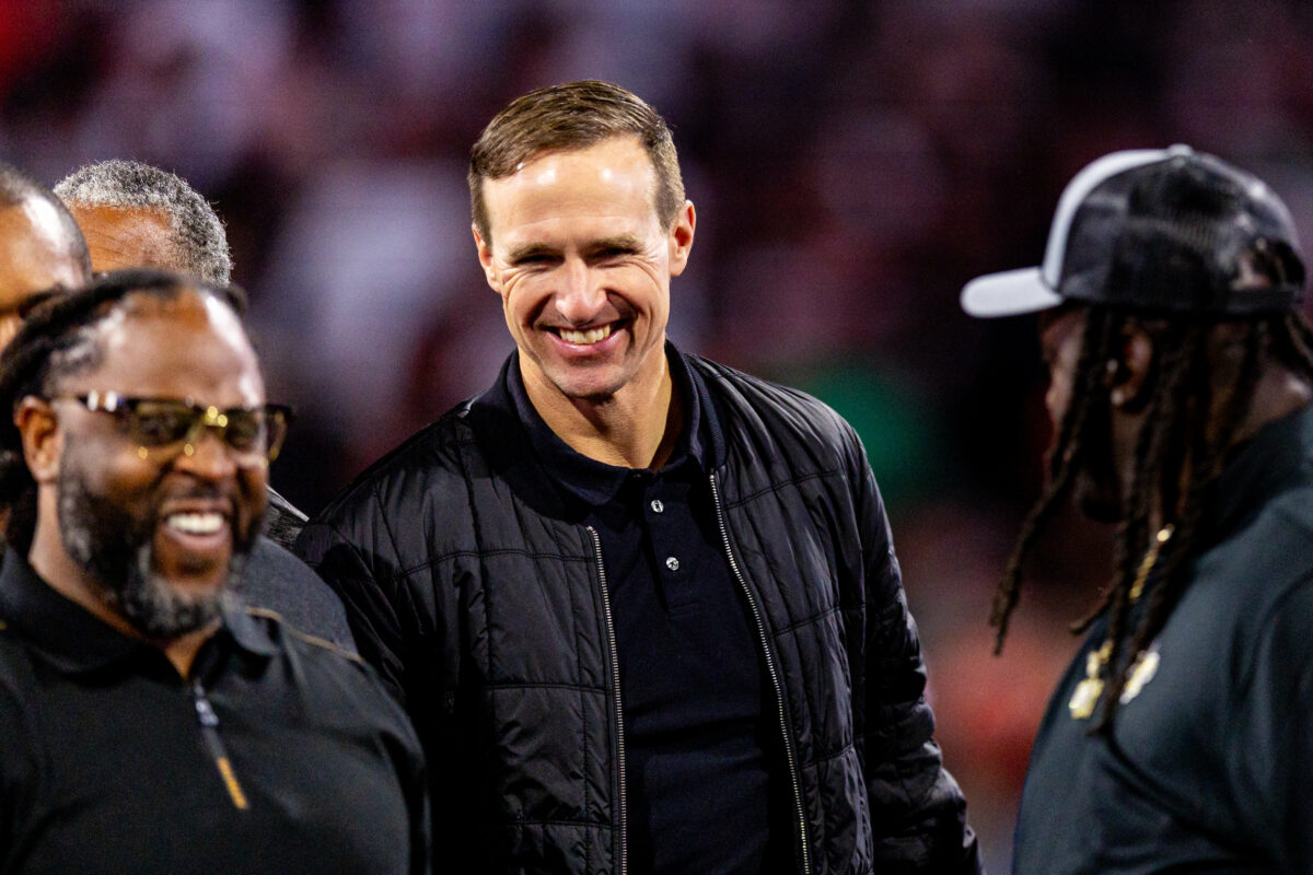 Drew Brees explains sideline exchange with Johnny Manziel at Texas-Texas A&M