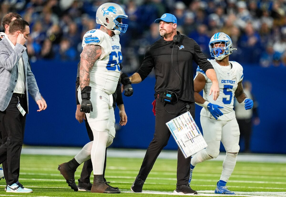 Dan Campbell gives uncertain update on Taylor Decker ahead of Week 14