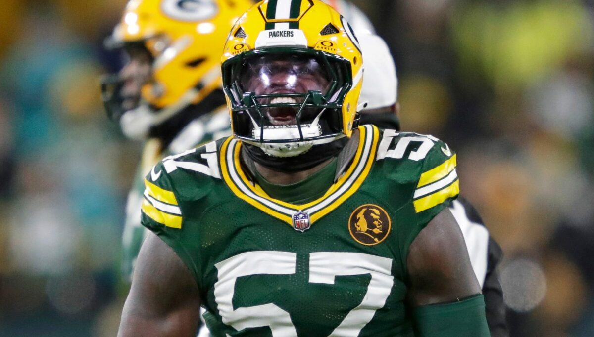 Brenton Cox Jr. leads Packers’ pass-rush in dominant win over Saints