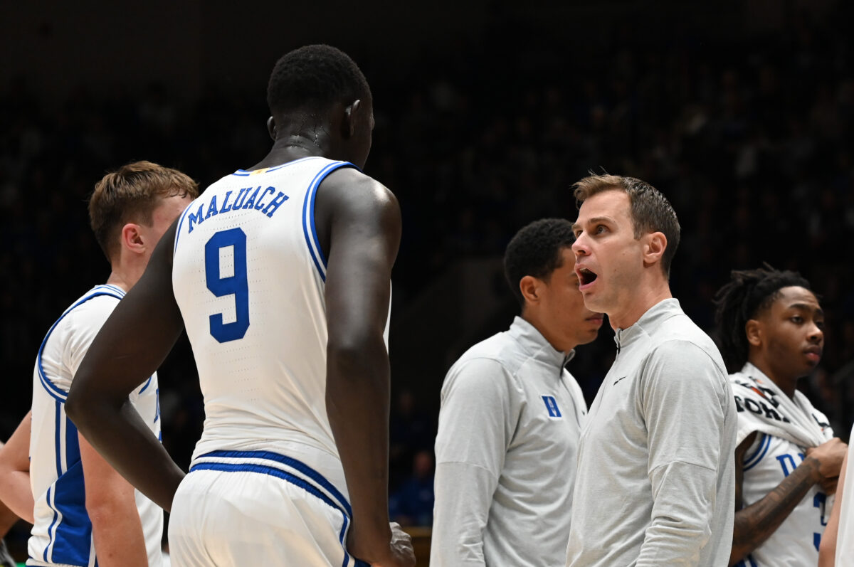 Duke basketball rises one spot in USA TODAY Sports coaches poll despite Kansas loss