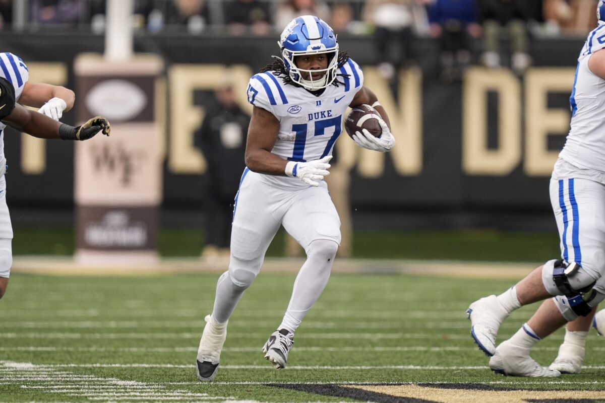 CBS Sports bowl projection after Week 14 pits Duke football against Big Ten opponent