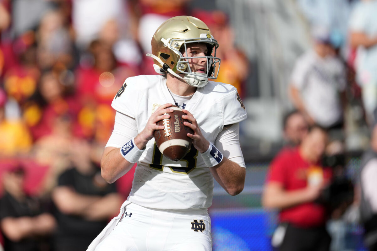 Riley Leonard pens message to Notre Dame fans in The Players’ Tribune