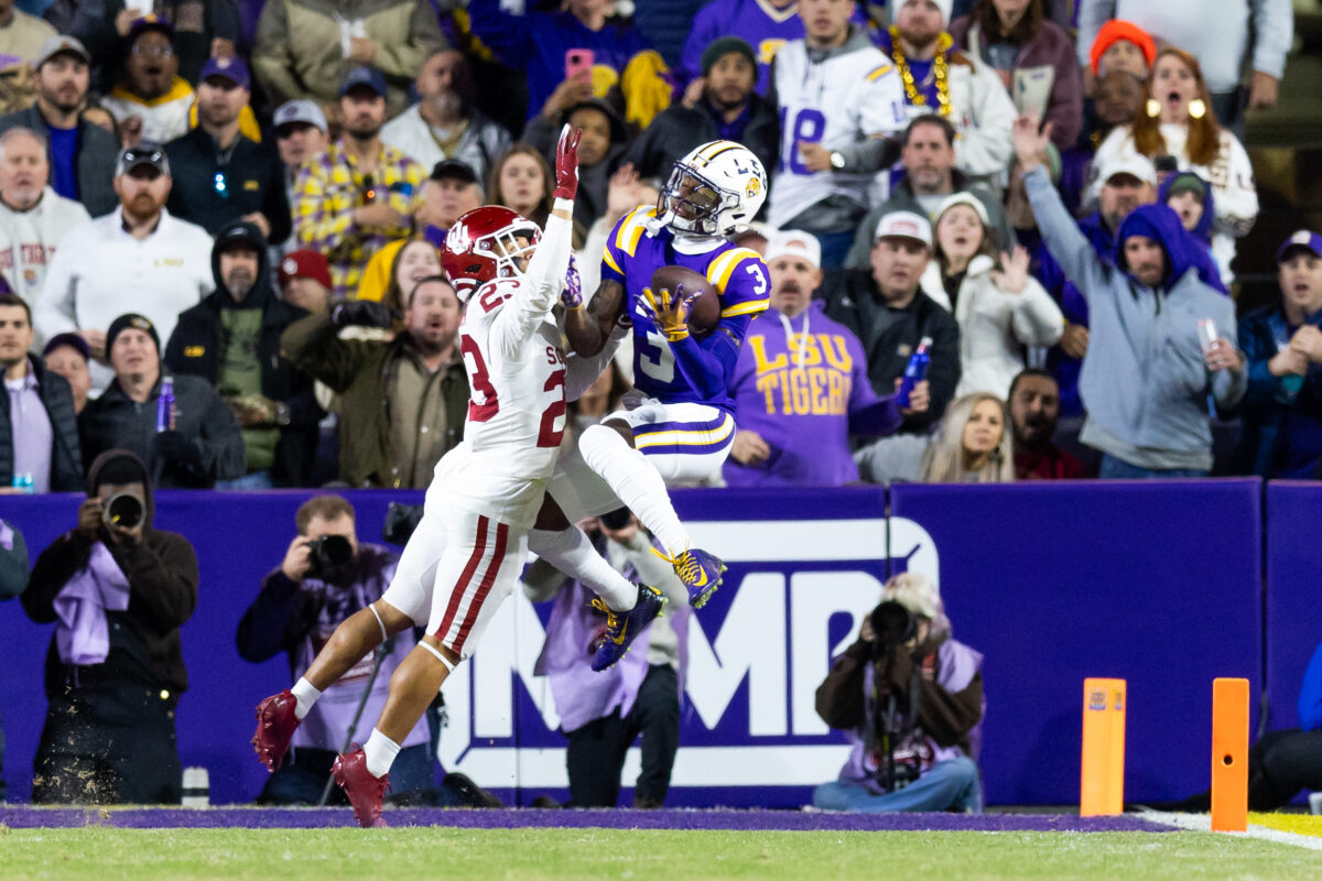 Is LSU wide receiver Chris Hilton returning in 2025?