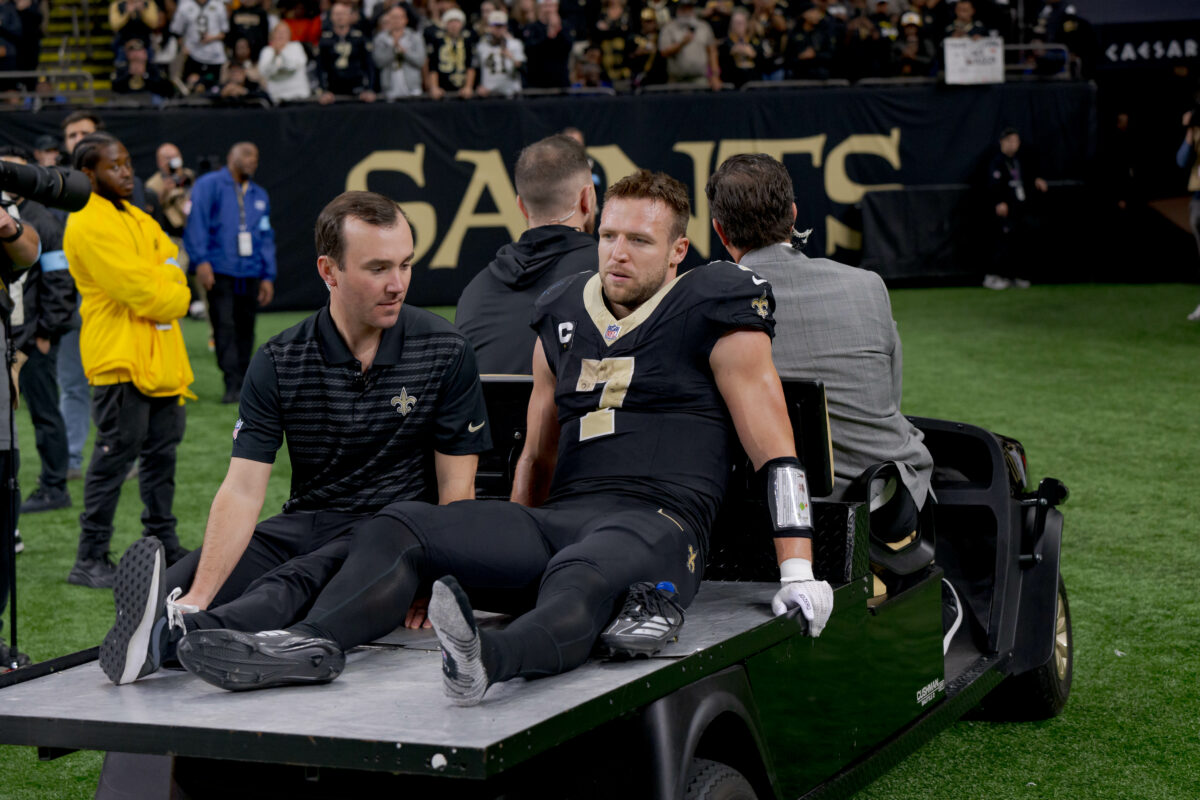 Saints TE Taysom Hill thanks fans, prepares for surgery after torn ACL