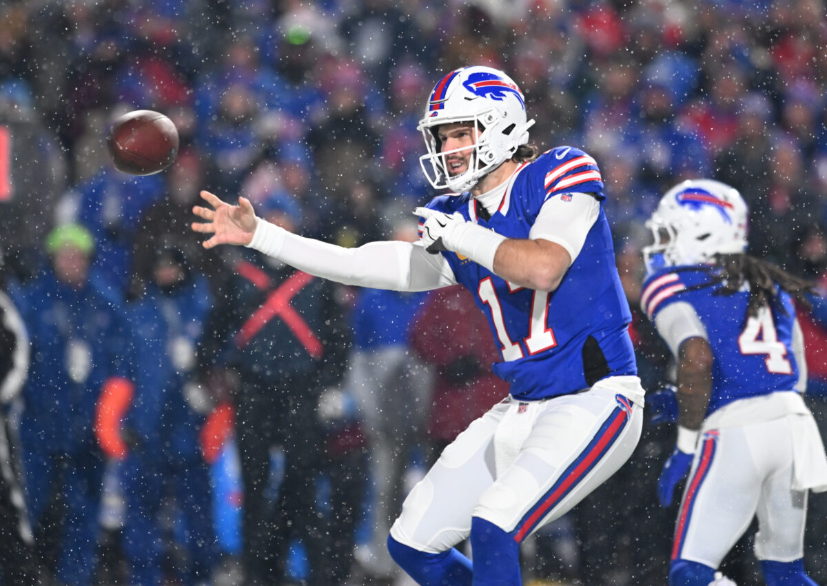 Josh Allen threw a touchdown pass to himself on ridiculous Bills’ lateral play