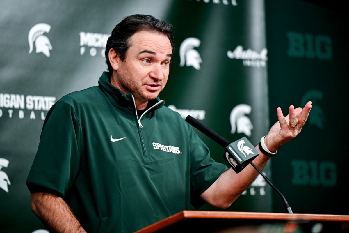 Watch Jonathan Smith talk MSU Football’s 2025 recruiting class on National Signing Day