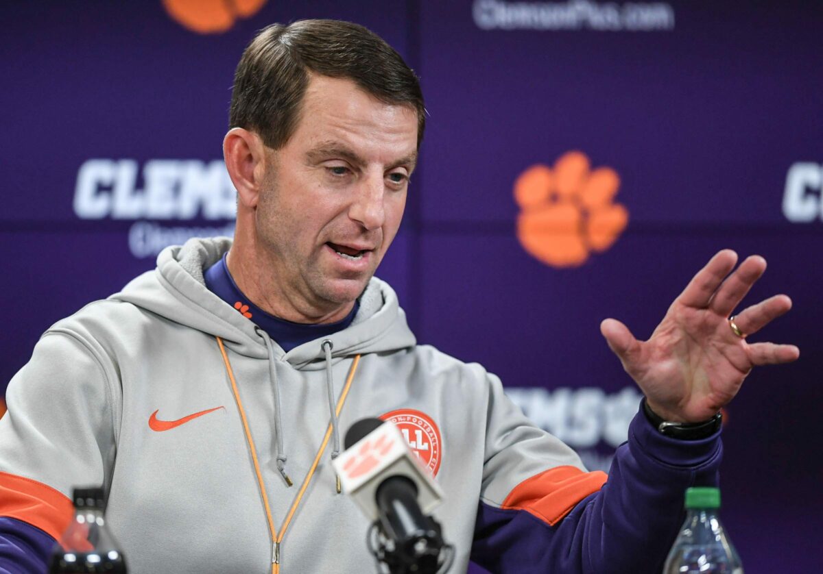 Everything Dabo Swinney had to say about Texas ahead of Saturday’s playoff game