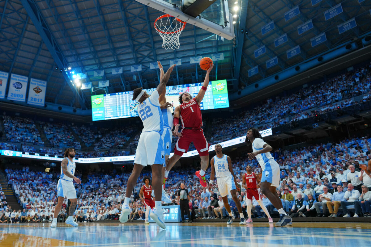 Cold shooting, turnovers doom UNC against Alabama in ACC-SEC Challenge