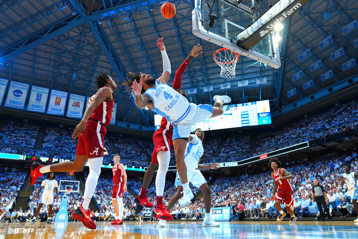 PHOTOS: Tar Heels drop three straight with loss to Alabama