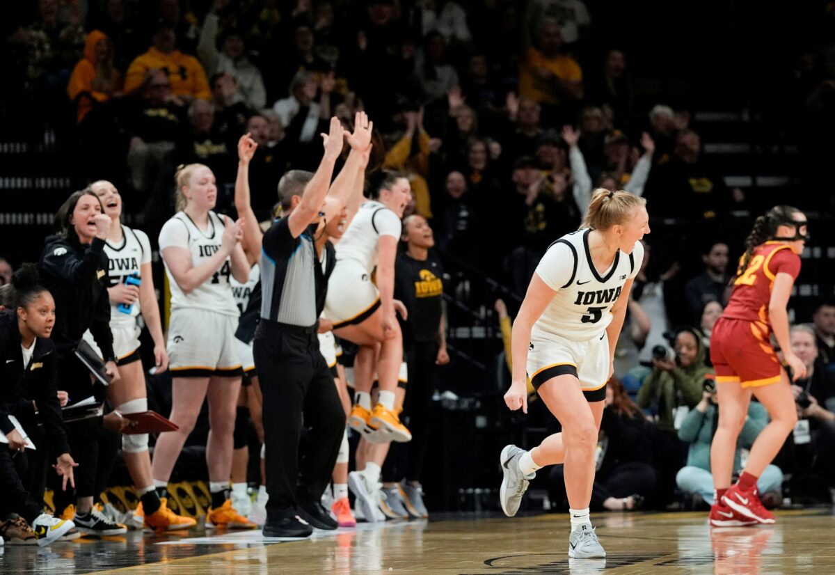 Three stars from Iowa women’s basketball’s 75-69 comeback win vs. Iowa State