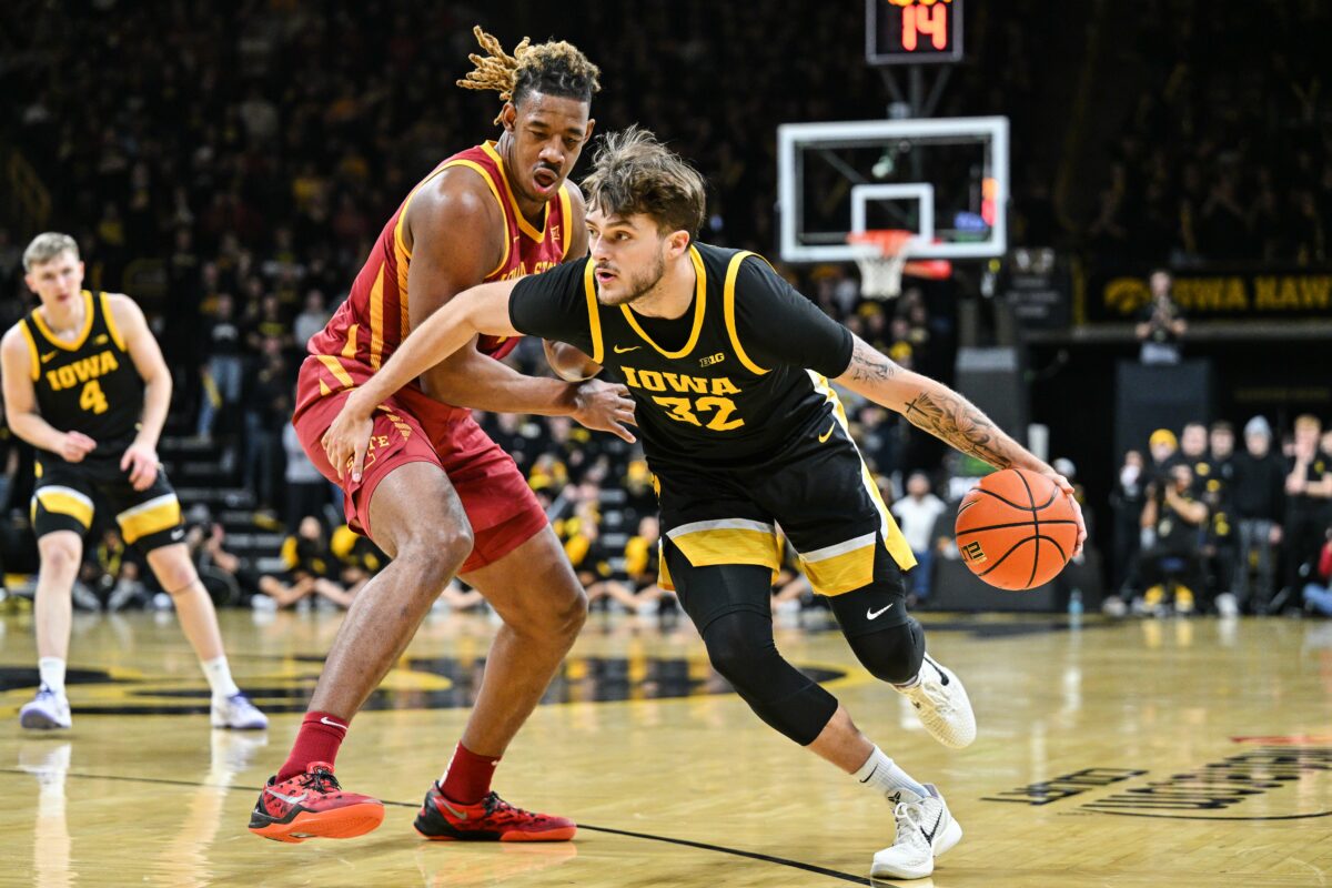 Three stars from Iowa basketball loss vs. Iowa State