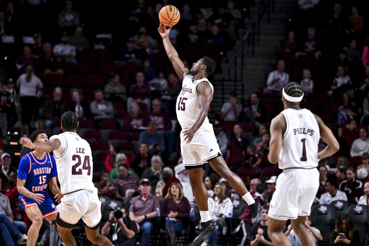 Instant reaction to Texas A&M basketball’s win 77-45 over Houston Christian