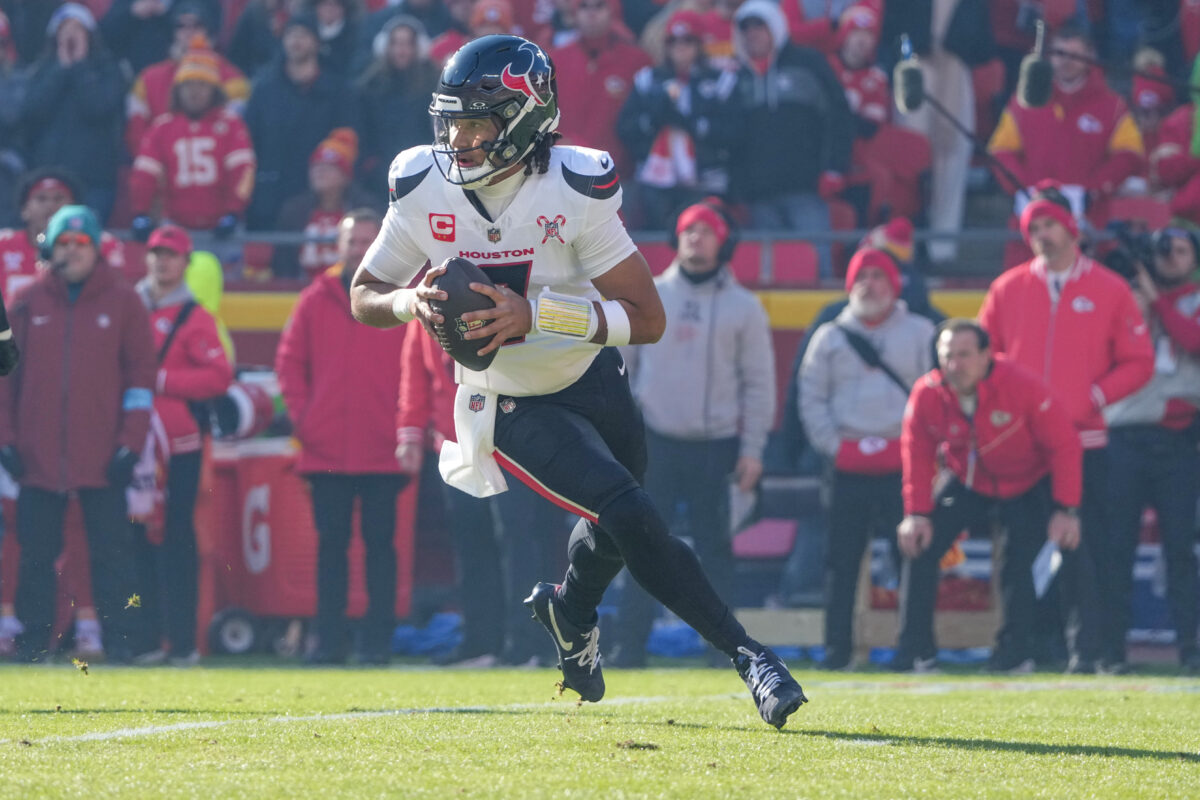 WATCH: Texans QB C.J. Stroud takes lead over Chiefs with TD pass