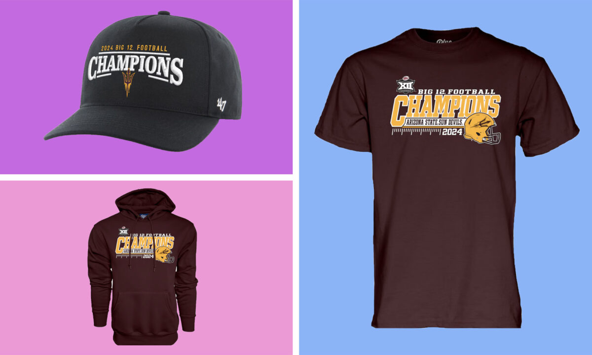 How to buy Arizona State 2024 Big 12 Champions gear