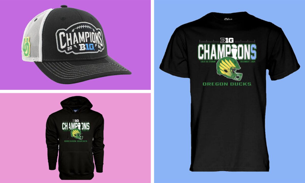 How to buy Oregon Ducks 2024 Big Ten Champions hat, shirt, hoodie, more