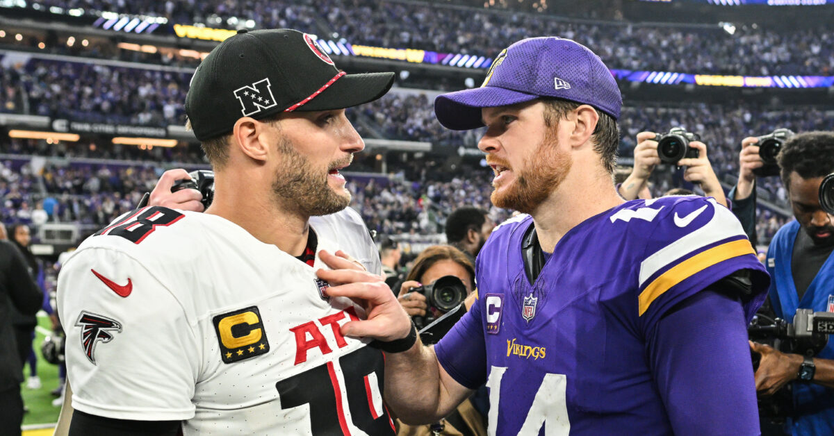 Mic’d-up video showed the classy message that Sam Darnold had for Kirk Cousins after the Vikings’ win