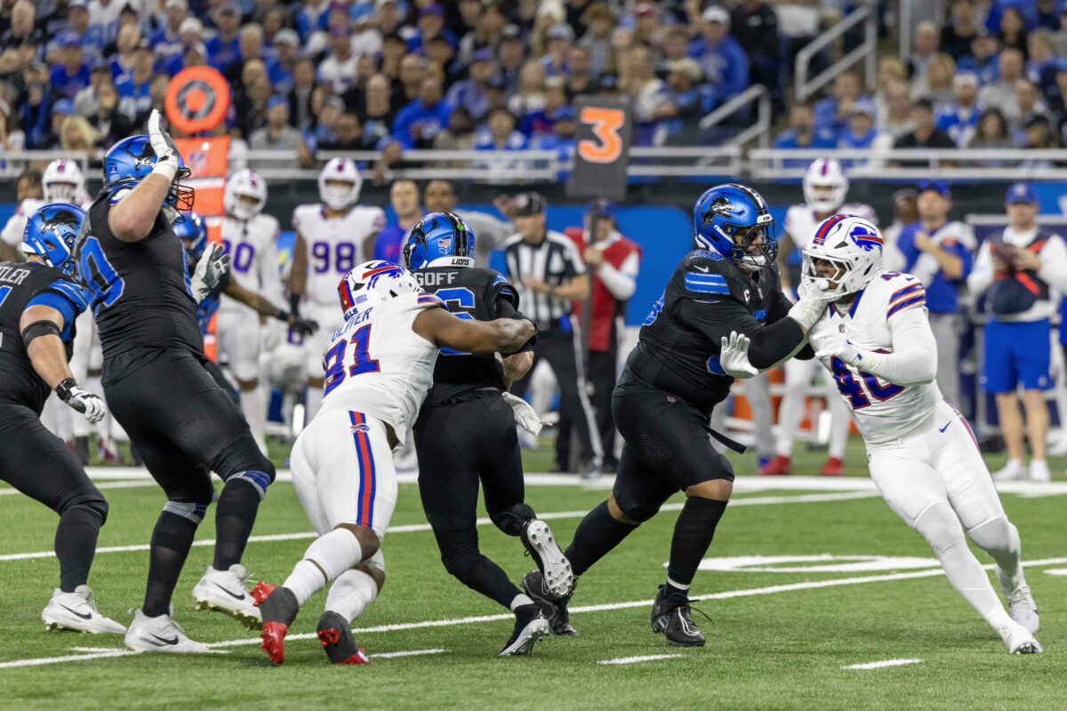 Bills and Lions played a ‘Scoriami’ final score in Week 16