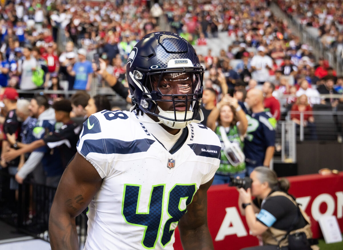 Seahawks LB Tyrice Knight named Rookie of the Week