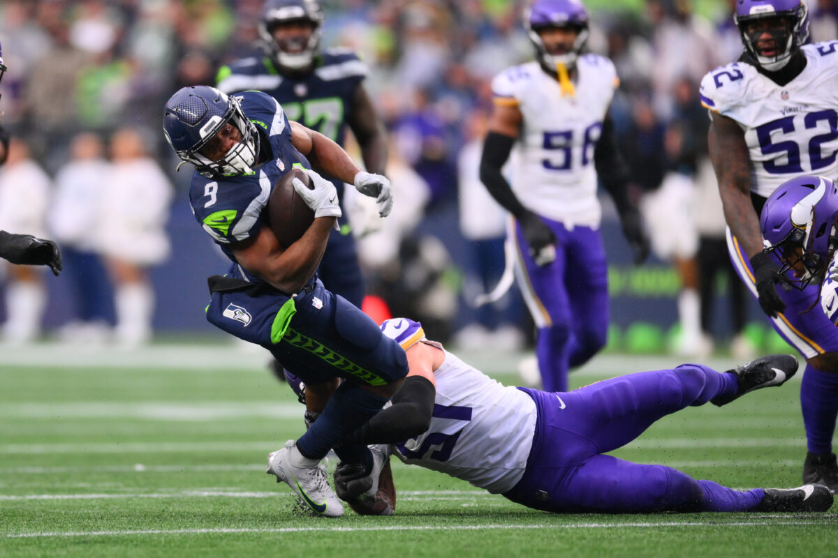 Seahawks HC Mike Macdonald offers injury update to Kenneth Walker III