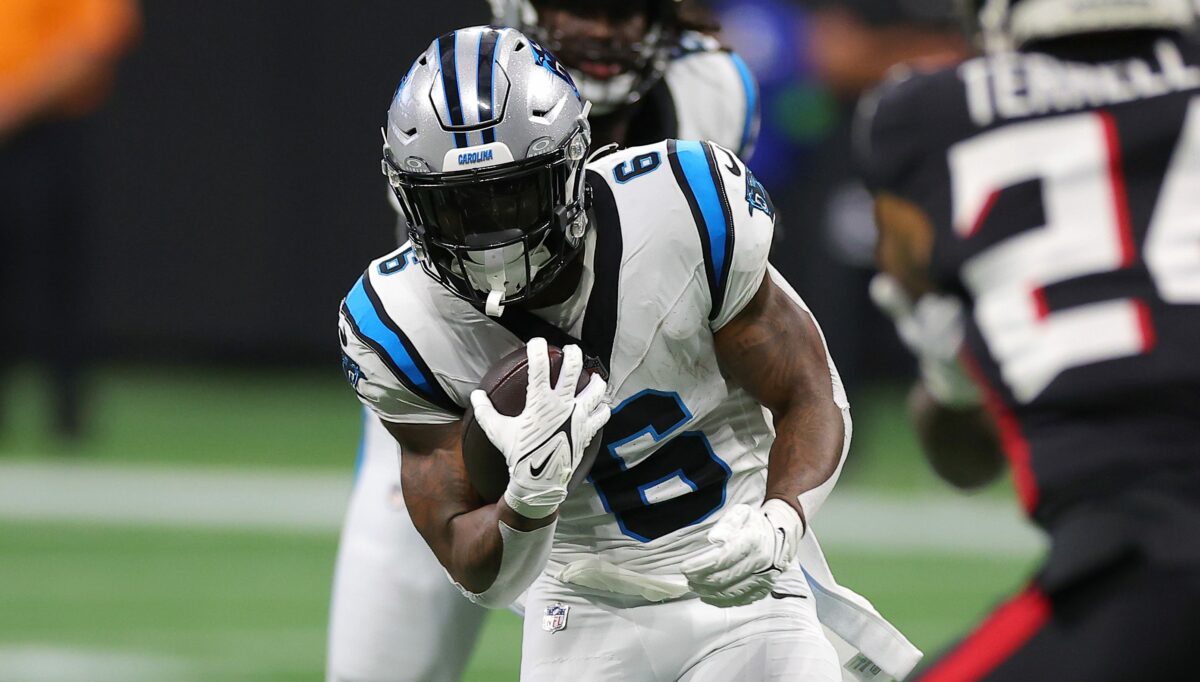 Panthers activate RB Miles Sanders, announce 4 other roster moves for Week 18