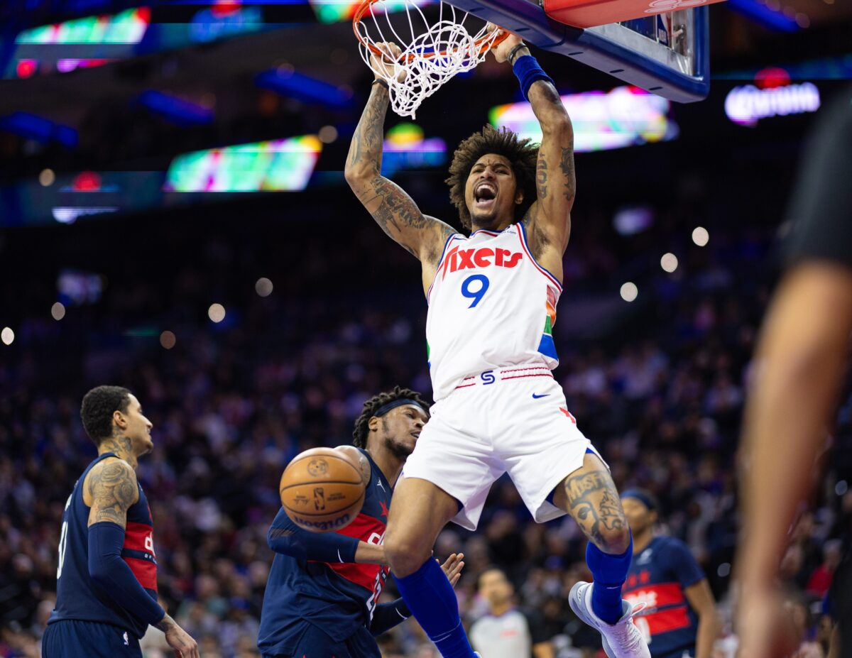 LOOK: Kelly Oubre dunks and other pictures of the day in the NBA