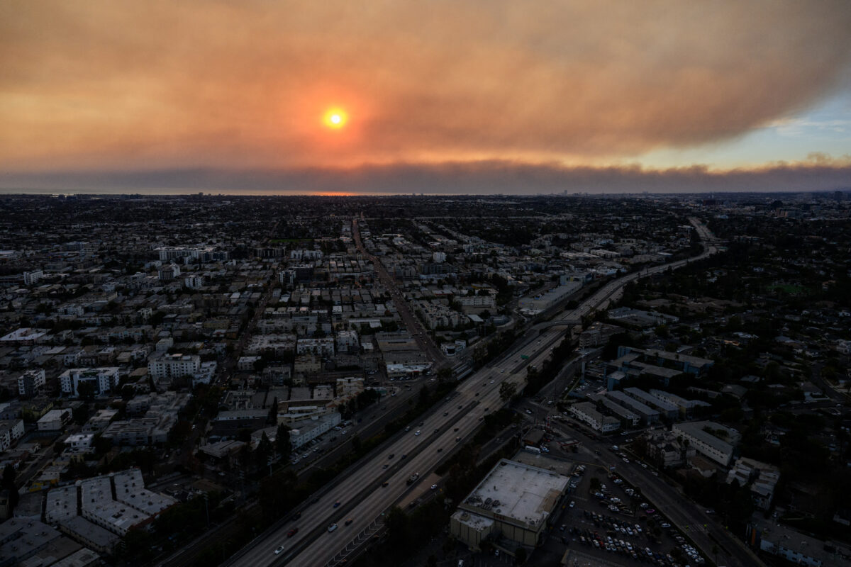 How the Los Angeles wildfires affected the sports world, including a postponed game