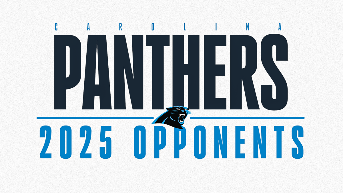 Carolina Panthers’ 2025 opponents officially set