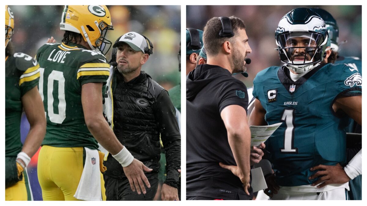 What helped make Packers and Eagles playoff teams in the NFC?