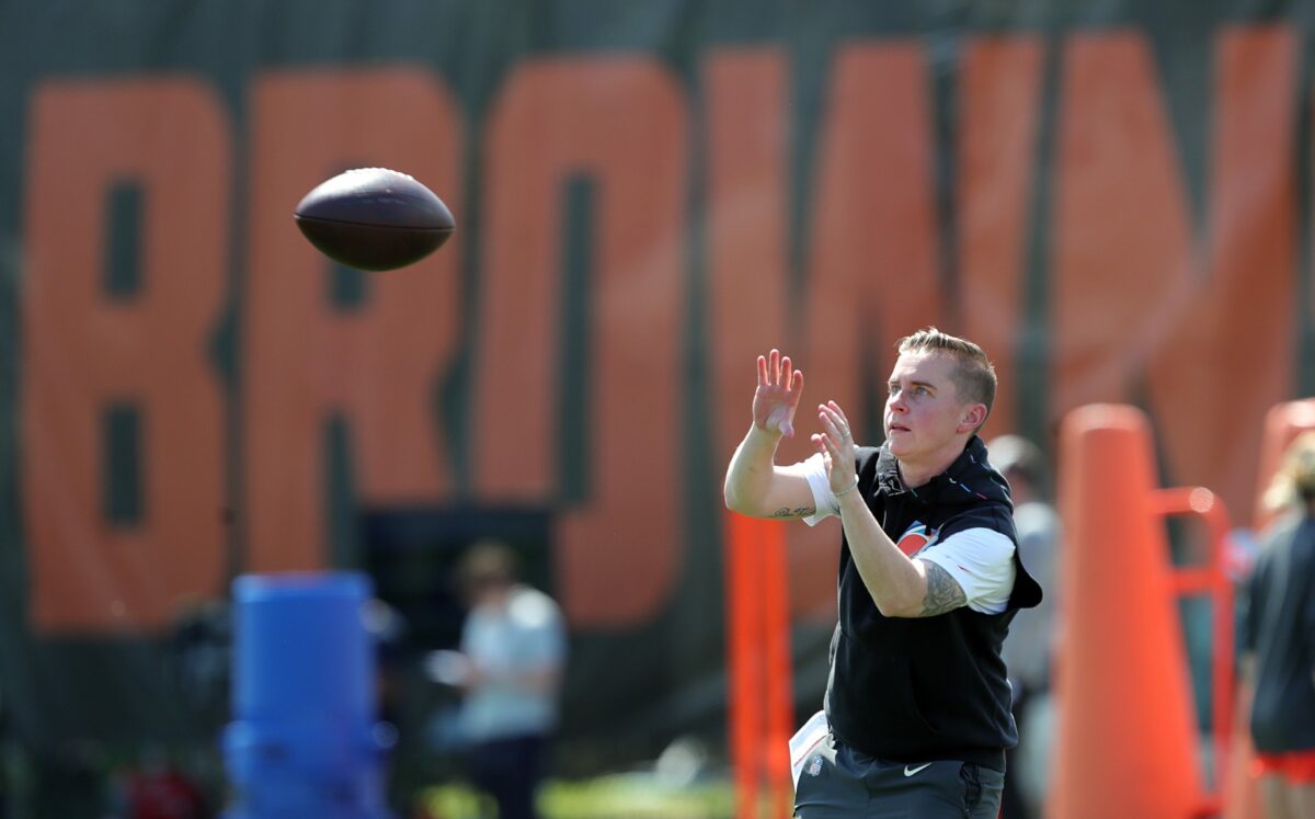 Browns assistant WR coach Callie Brownson leaves for greener pastures