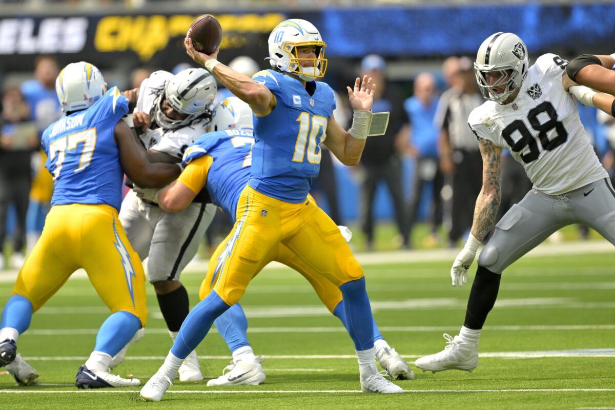 Will the Chargers rest starters Week 18 vs the Raiders? That depends