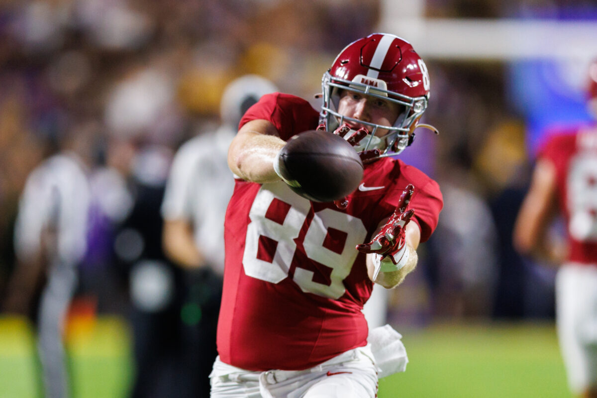 Former Alabama TE Ty Lockwood to transfer to Boston College