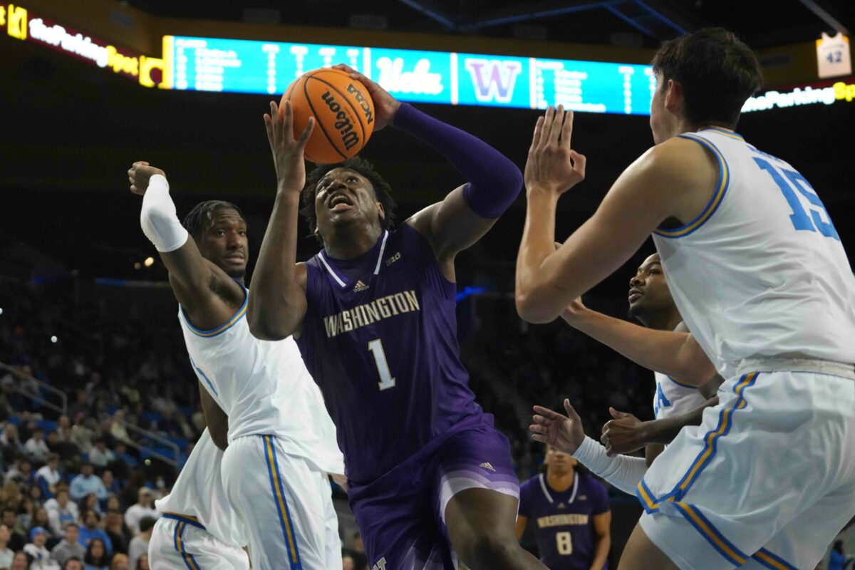 Washington finishes strong against Maryland to earn first Big Ten win 75-69