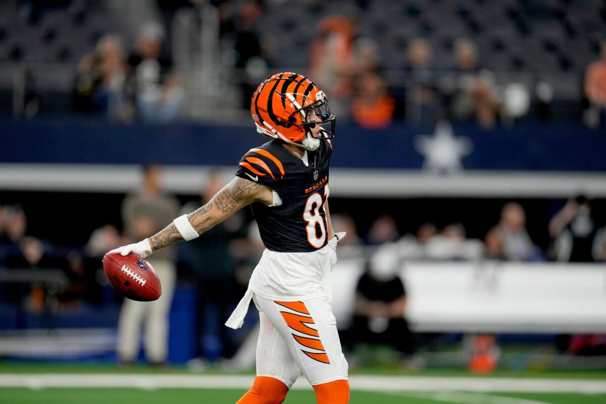 Bengals have their own WR drama ahead of Week 18 matchup vs Steelers