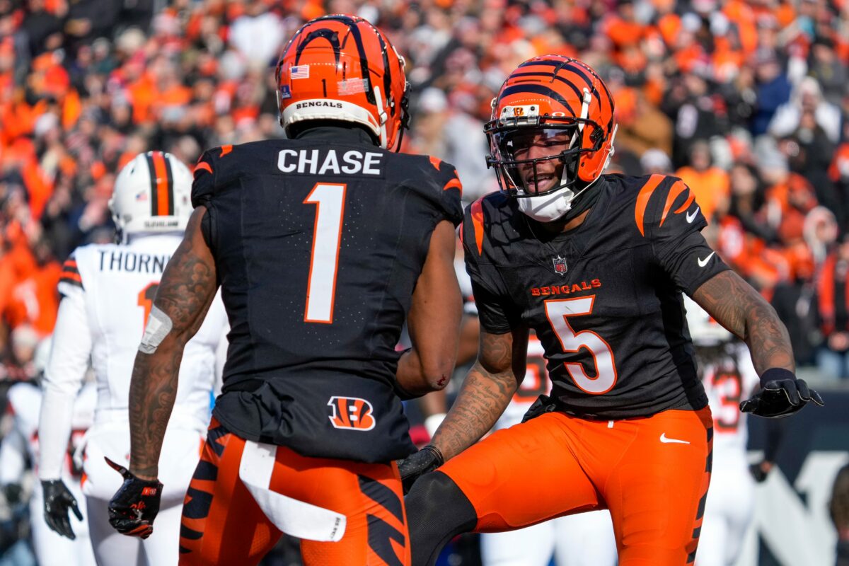 NFL execs cast doubt on Bengals keeping Ja’Marr Chase and Tee Higgins