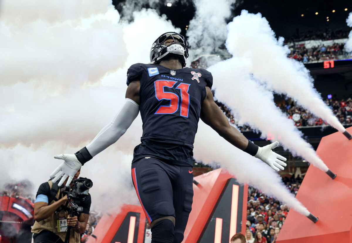 Is Will Anderson Jr. playing today? Latest updates for Texans DE