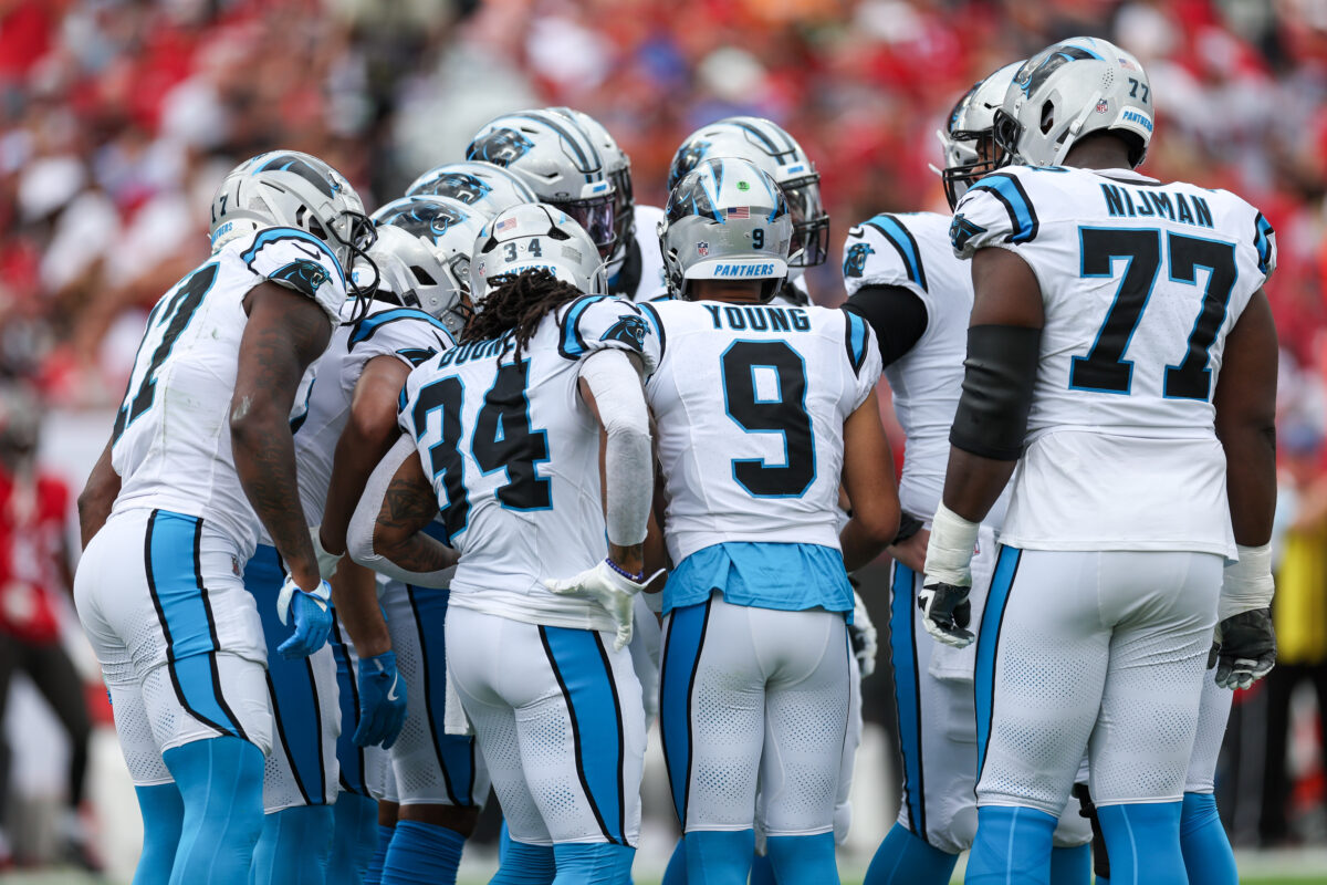 Panthers roster heading into Week 18 vs. Falcons