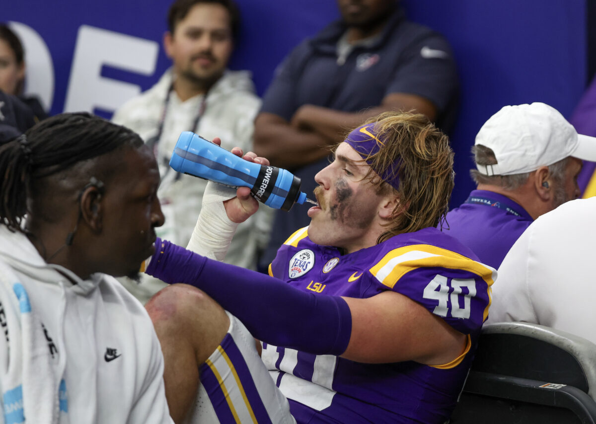 LSU’s West Weeks offers postgame thoughts on brother Whit Weeks’ injury