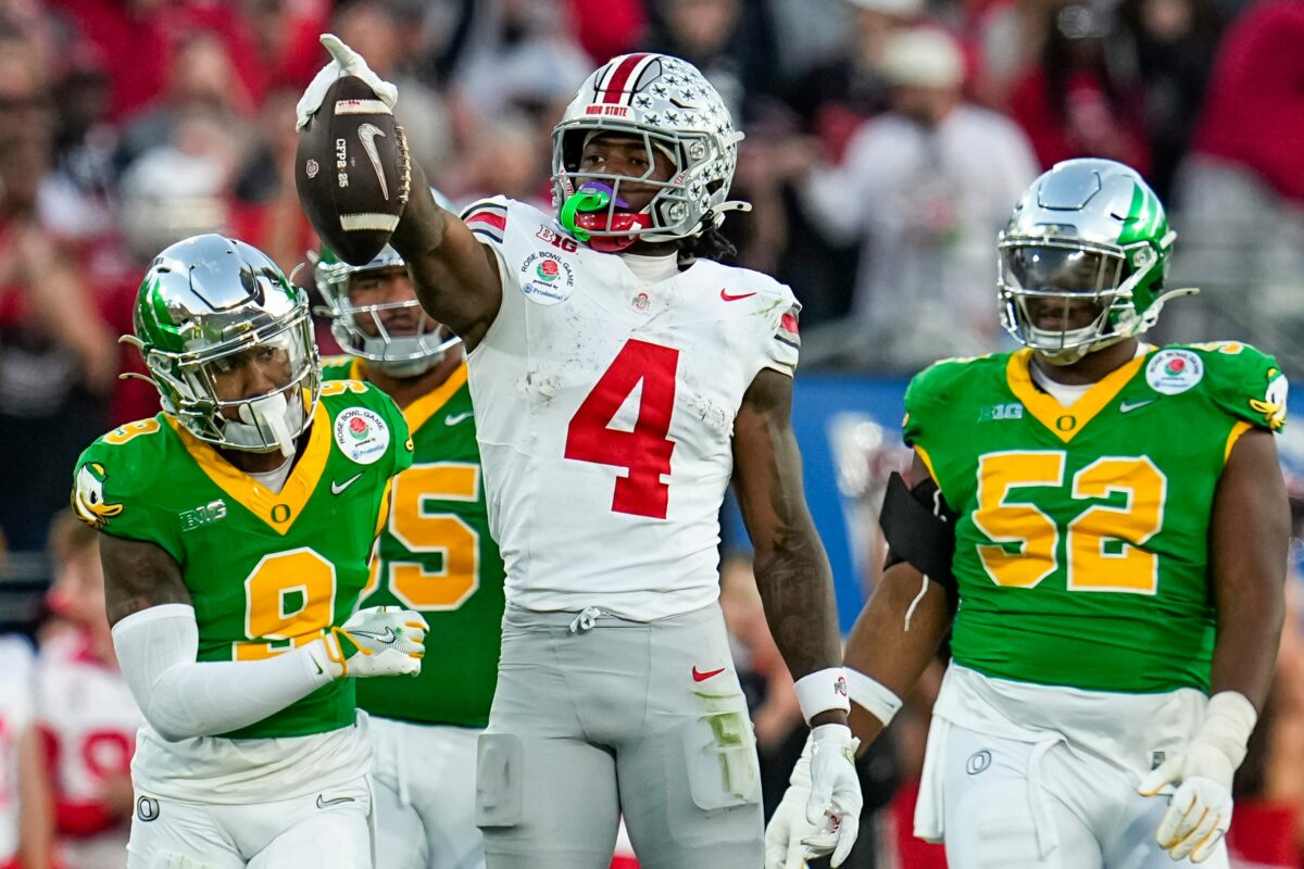 Jeremiah Smith breaks Ohio State and Big Ten record in Rose Bowl Victory