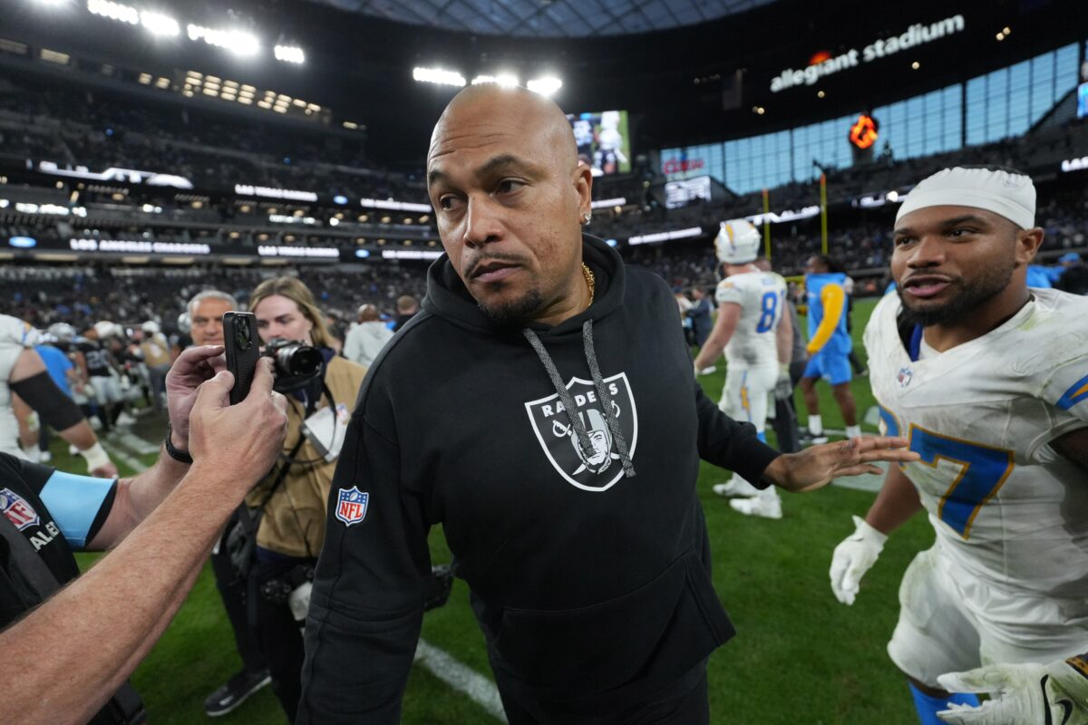 Antonio Pierce finally comments on his job status as Raiders head coach