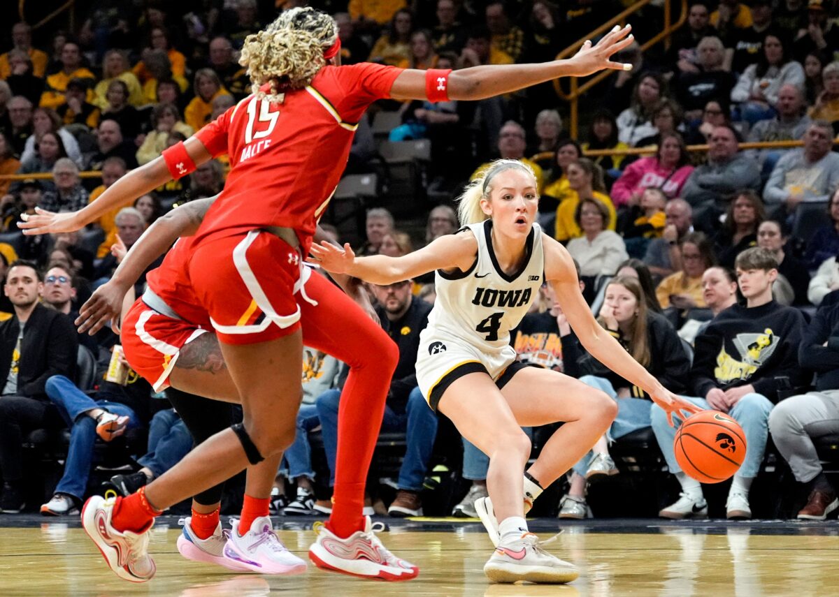 Iowa’s ranking unchanged in latest AP Top 25 Women’s College Basketball Poll