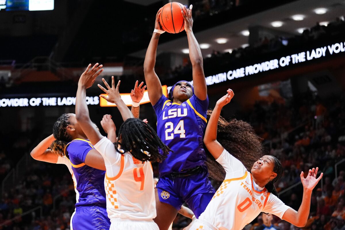 6-foot-1 LSU guard Aneesah Morrow and her historic double-double streak defy logic